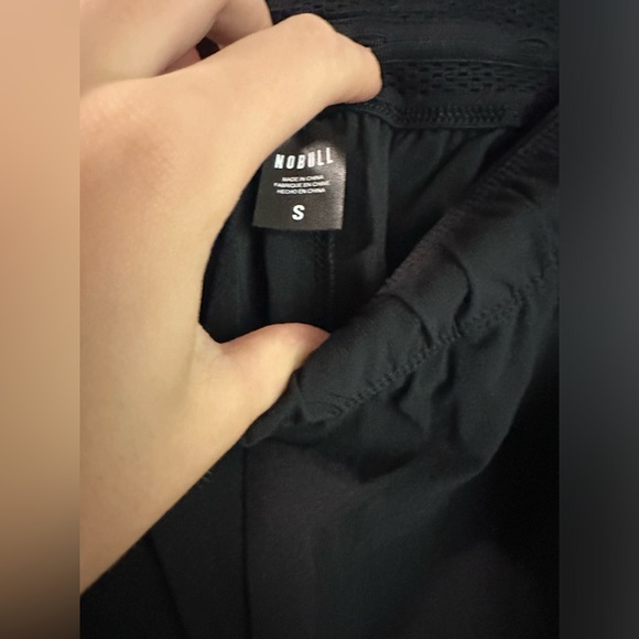 NWOT women’s nobull black windbreaker joggers- S - Picture 3 of 3